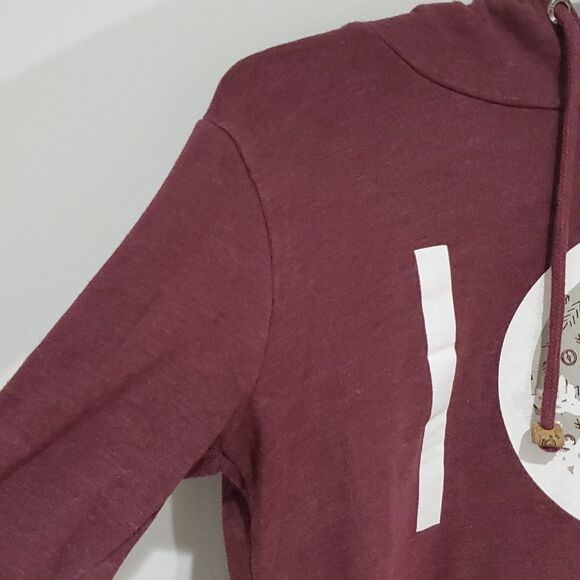 TENTREE maroon xs hoodie - Picture 3 of 8